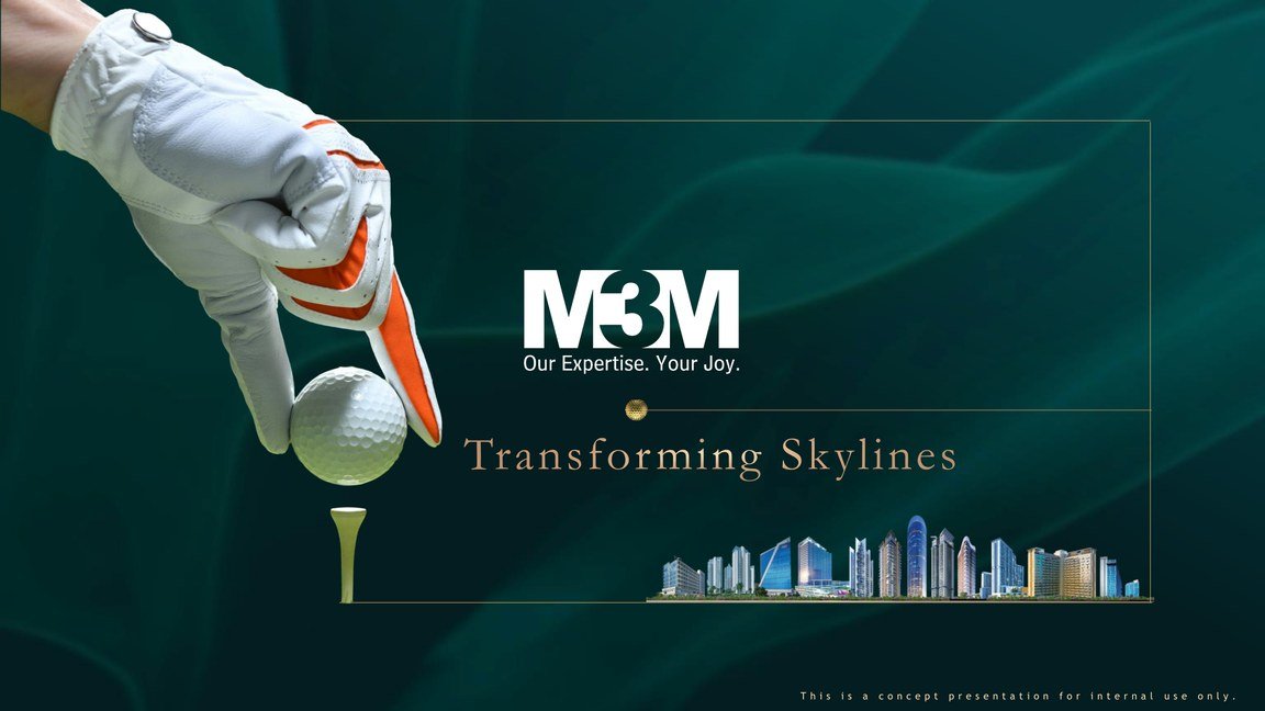 M3M Golf Hills - Sales Deck