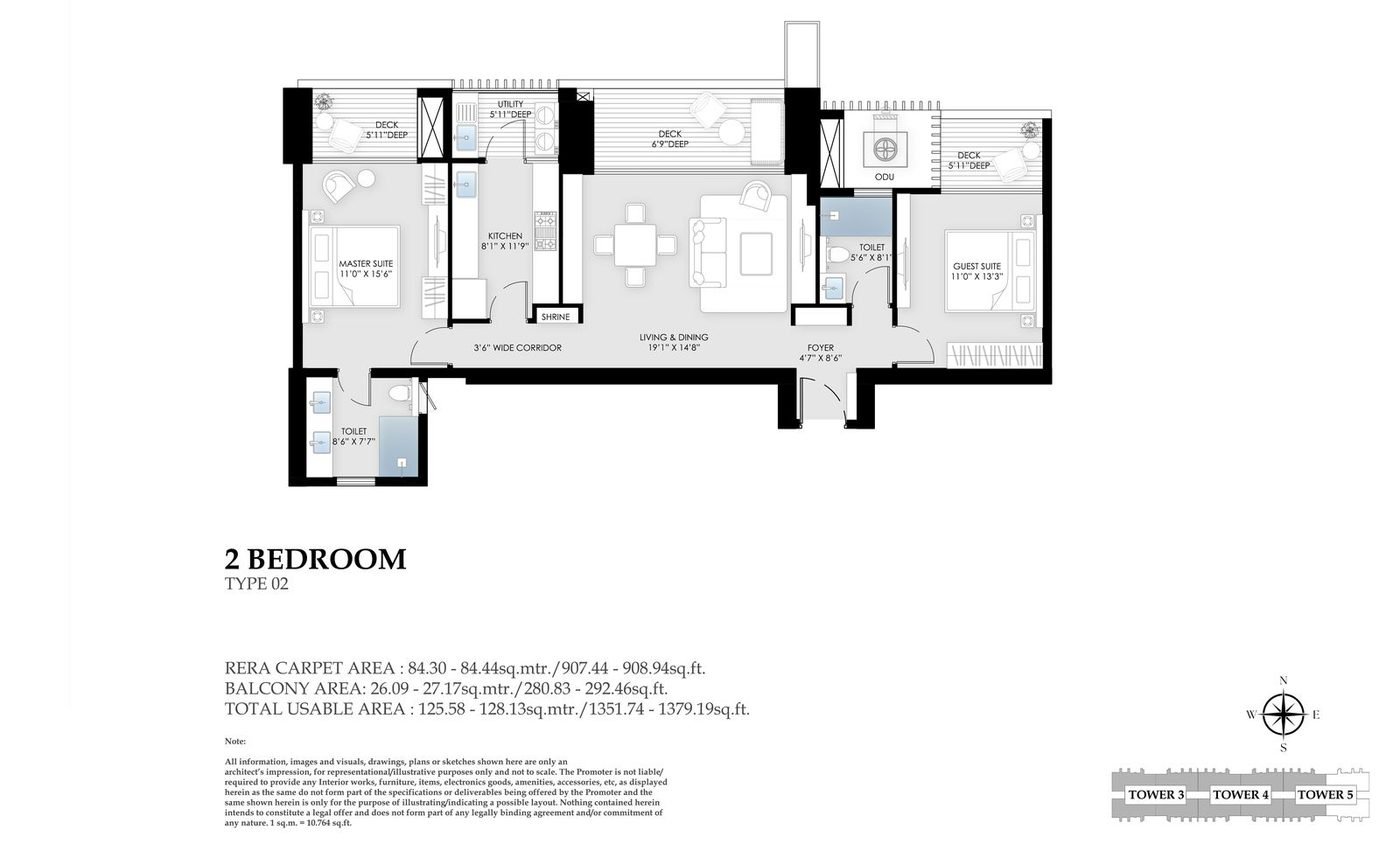 2 Bedroom · Type 02