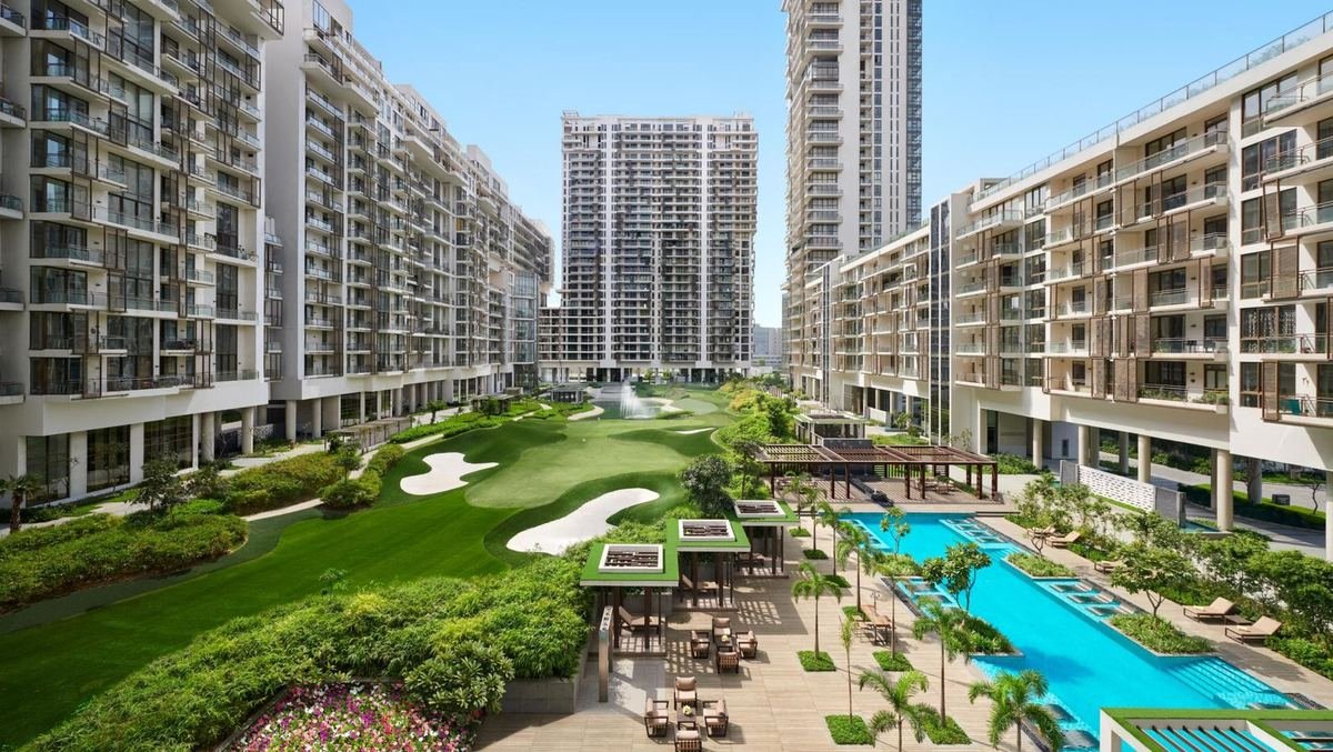 M3M Golf Hills view