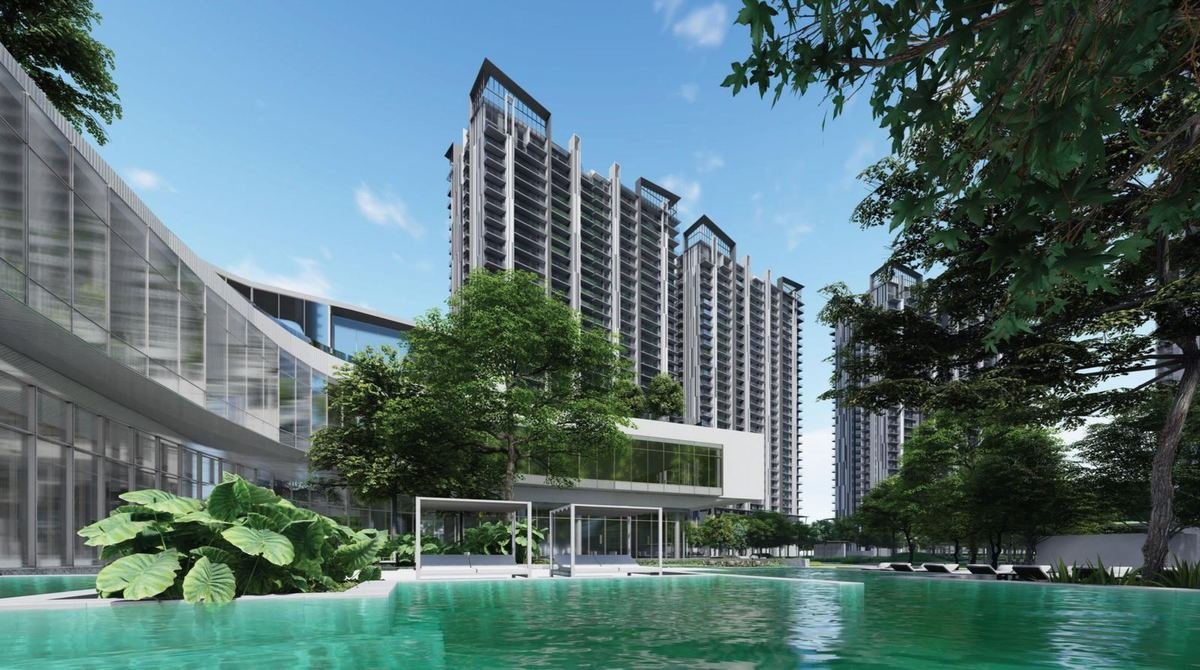 M3M Golf Hills view