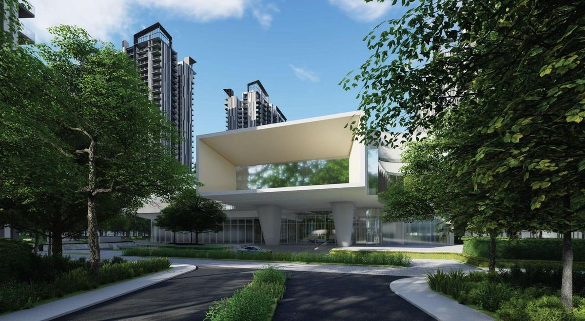 M3M Golf Hills view