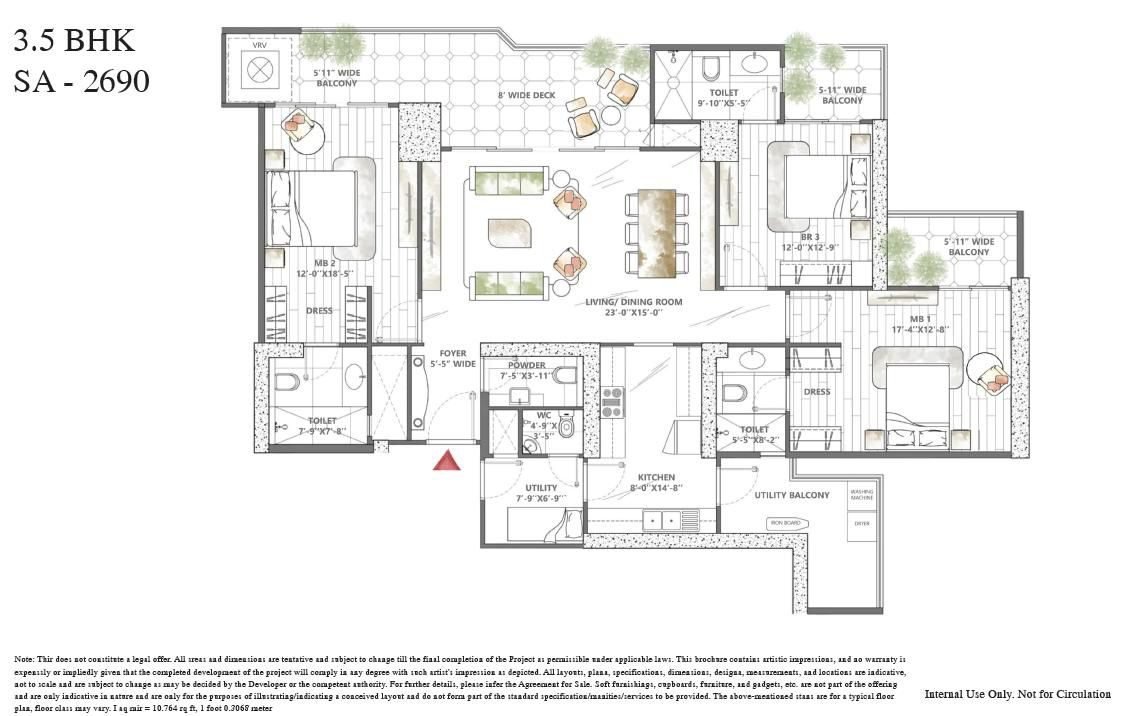 3.5 BHK · SA-2690