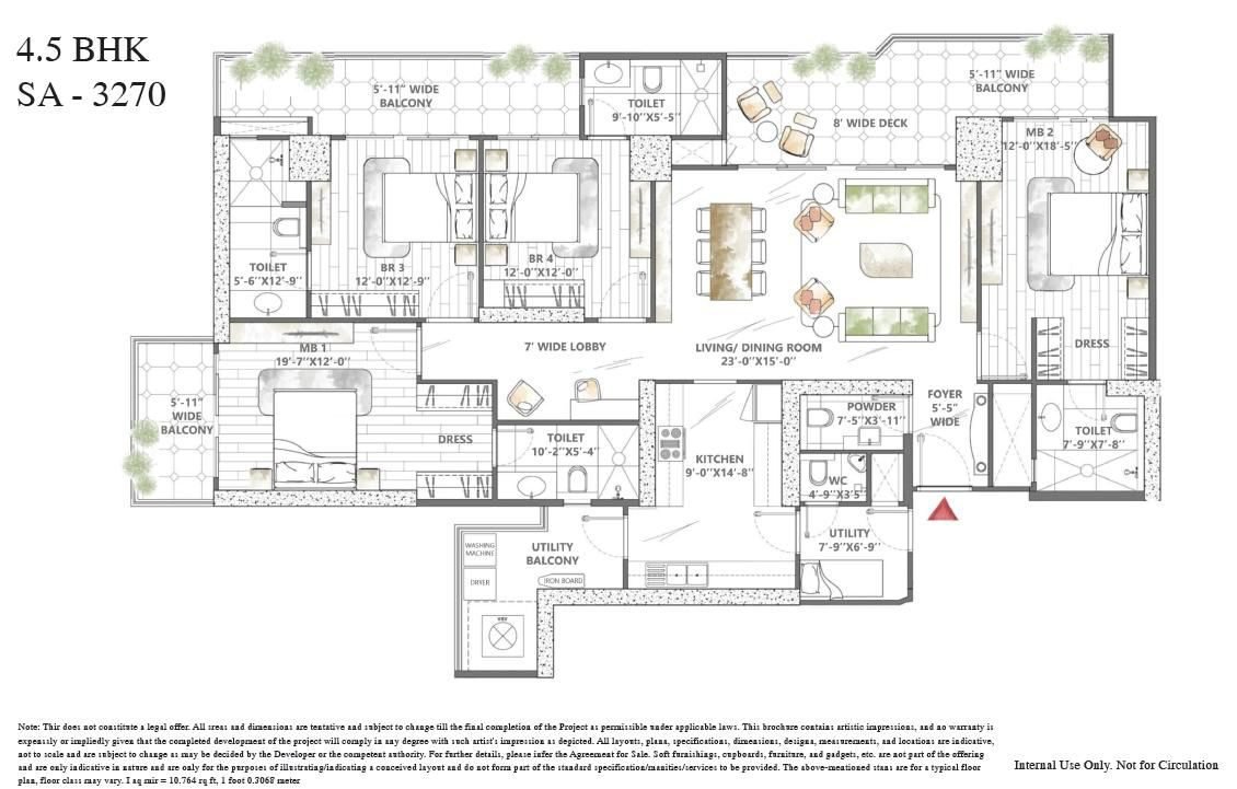 4.5 BHK · SA-3270