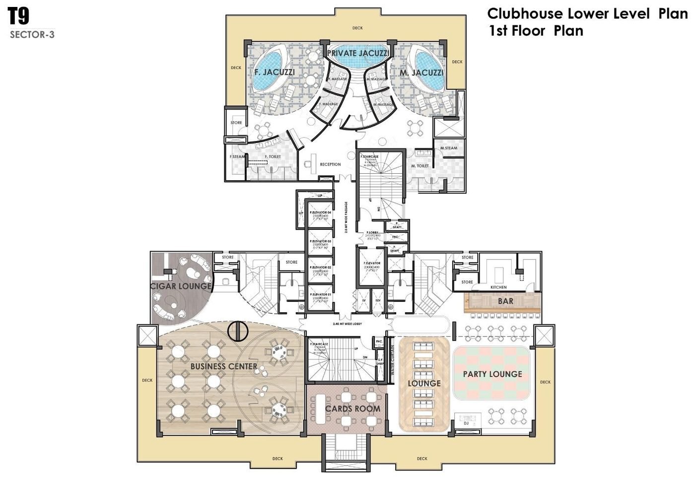 Clubhouse · Lower Level